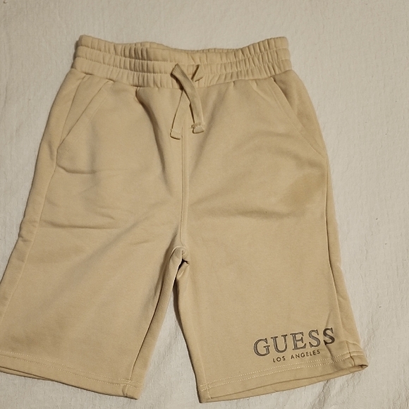 Guess Other - Guess Kids Tan Logo Shorts